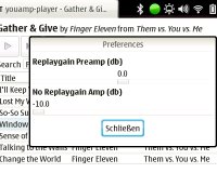Prefereces Dialog Prefereces Dialog